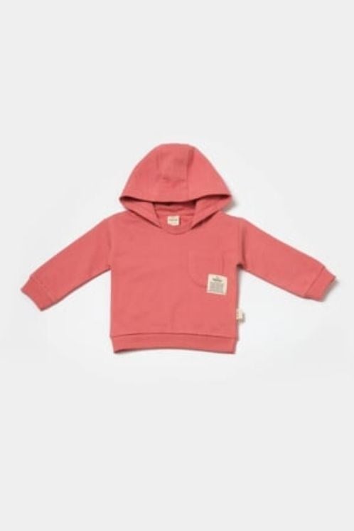 BabyCosy Organik Kapüşonlu Sweatshirt ve Pantolon Seti - %100 Pamuk
