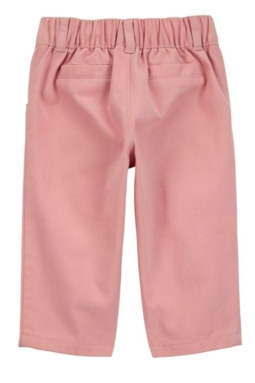 Carter's Erkek Bebek Papyonlu Gömlek Body ve Pantolon 3'lü Set - Beyaz/Mercan (0-24 Ay)