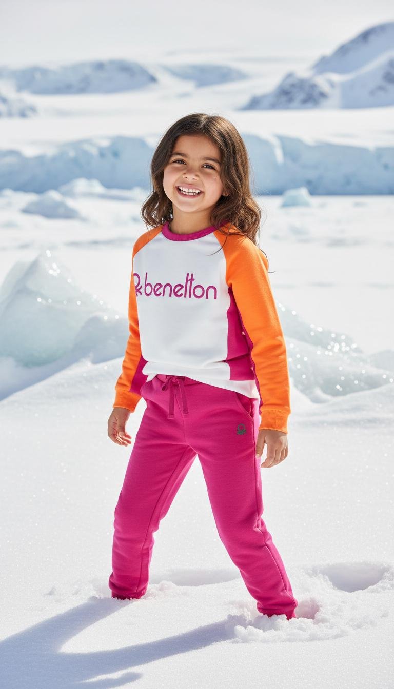 United Colors of Benetton Kız Çocuk Jogger Eşofman Altı BNT-G20837
