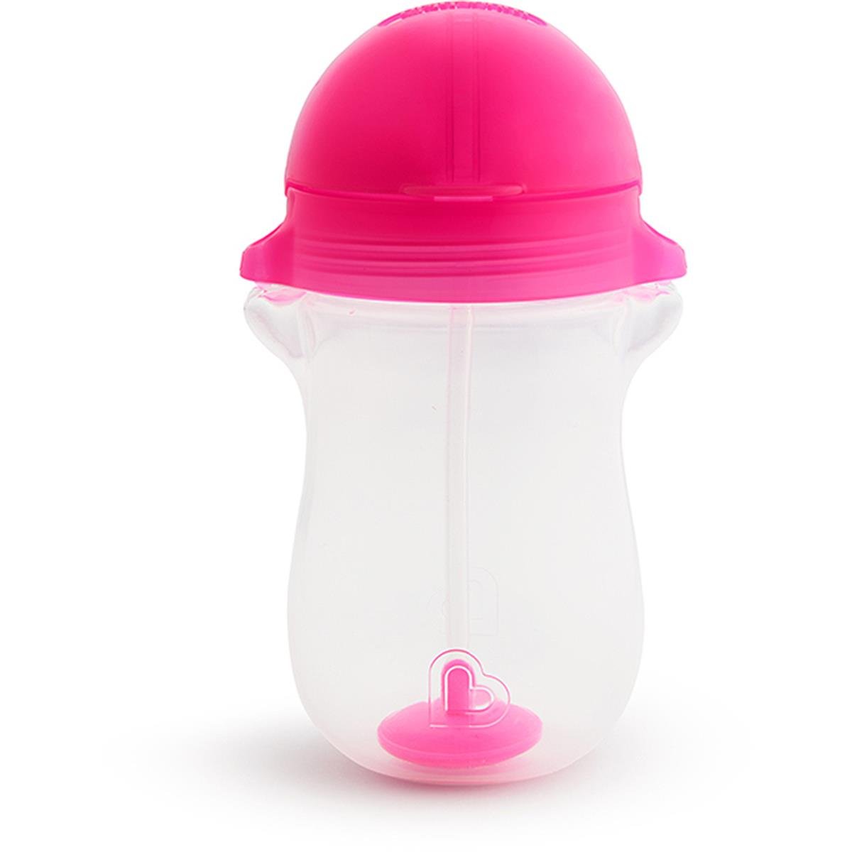 Pembe Renkli Munchkin Tıklama Uçlu Alıştırma Bardağı - 10 oz/296 ml