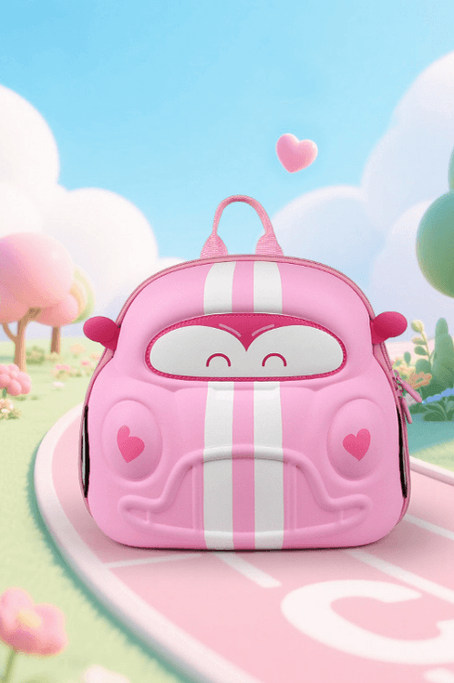Supercute Car Sırt Çantası–Pembe (Love Pink)