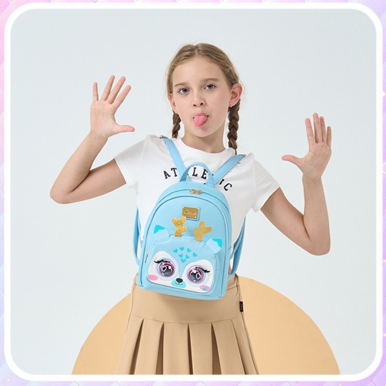 Supercute Winking Elf Deer İnteraktif Çocuk Sırt Çantası