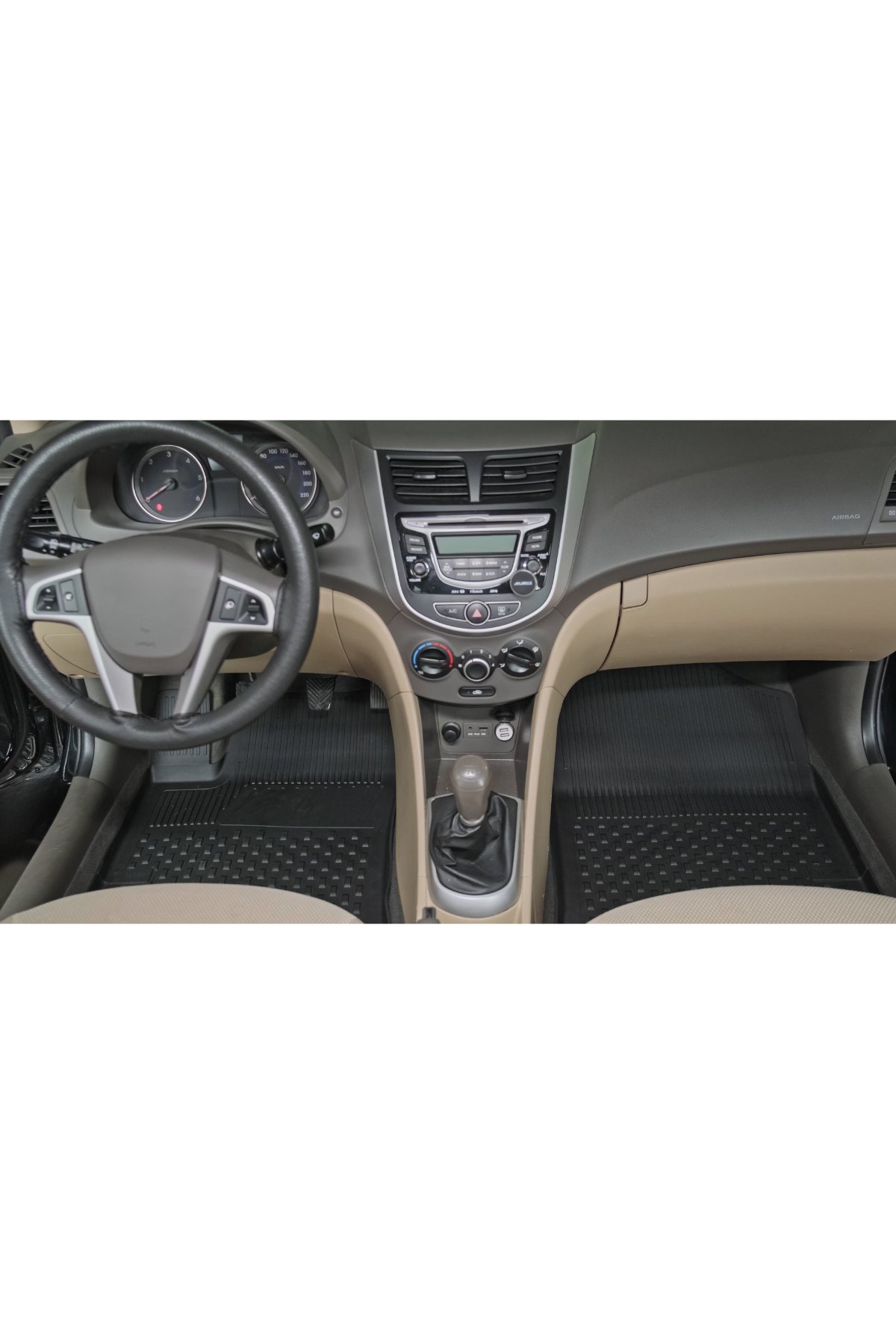 HYUNDAI Accent Blue 2011-2020 4.5D Havuzlu Oto Paspas