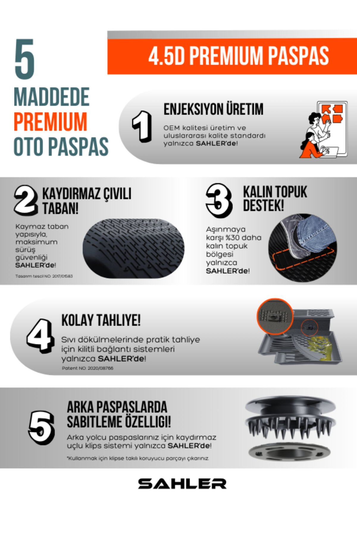 SEAT Altea 2004-2015 4.5D Havuzlu Oto Paspas