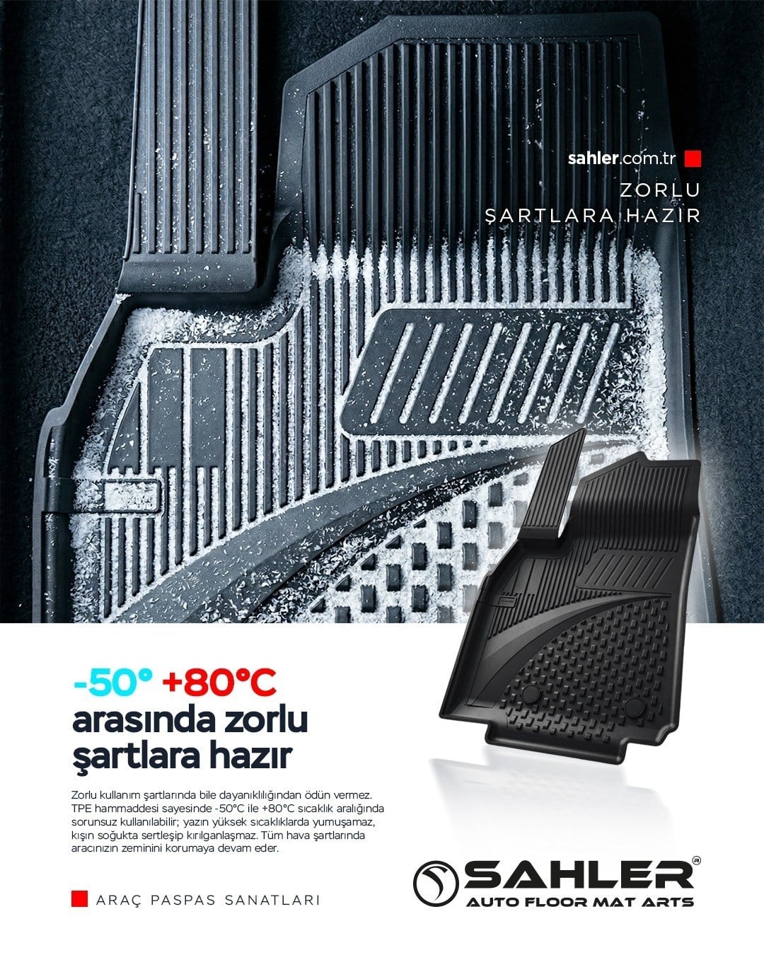 Skoda Kamiq 2020+ Uyumlu 4.5D Premium Havuzlu Oto Paspas ve Liner Bagaj Havuzu | SAHLER