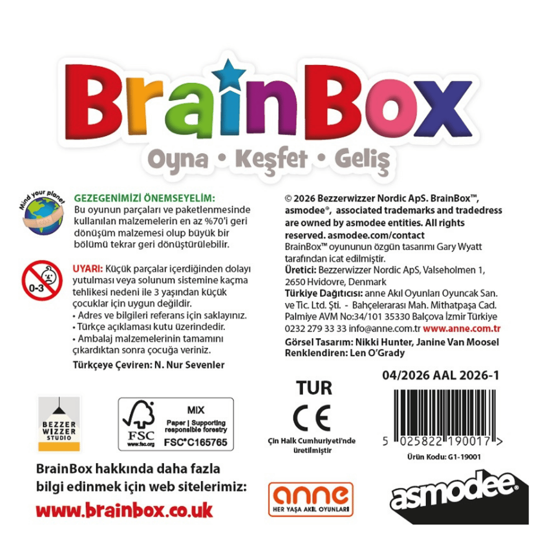 BrainBox Dünya | Yeni Tasarım