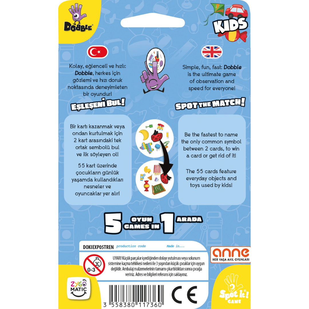 Dobble Çocuk Eko | 4+ Yaş