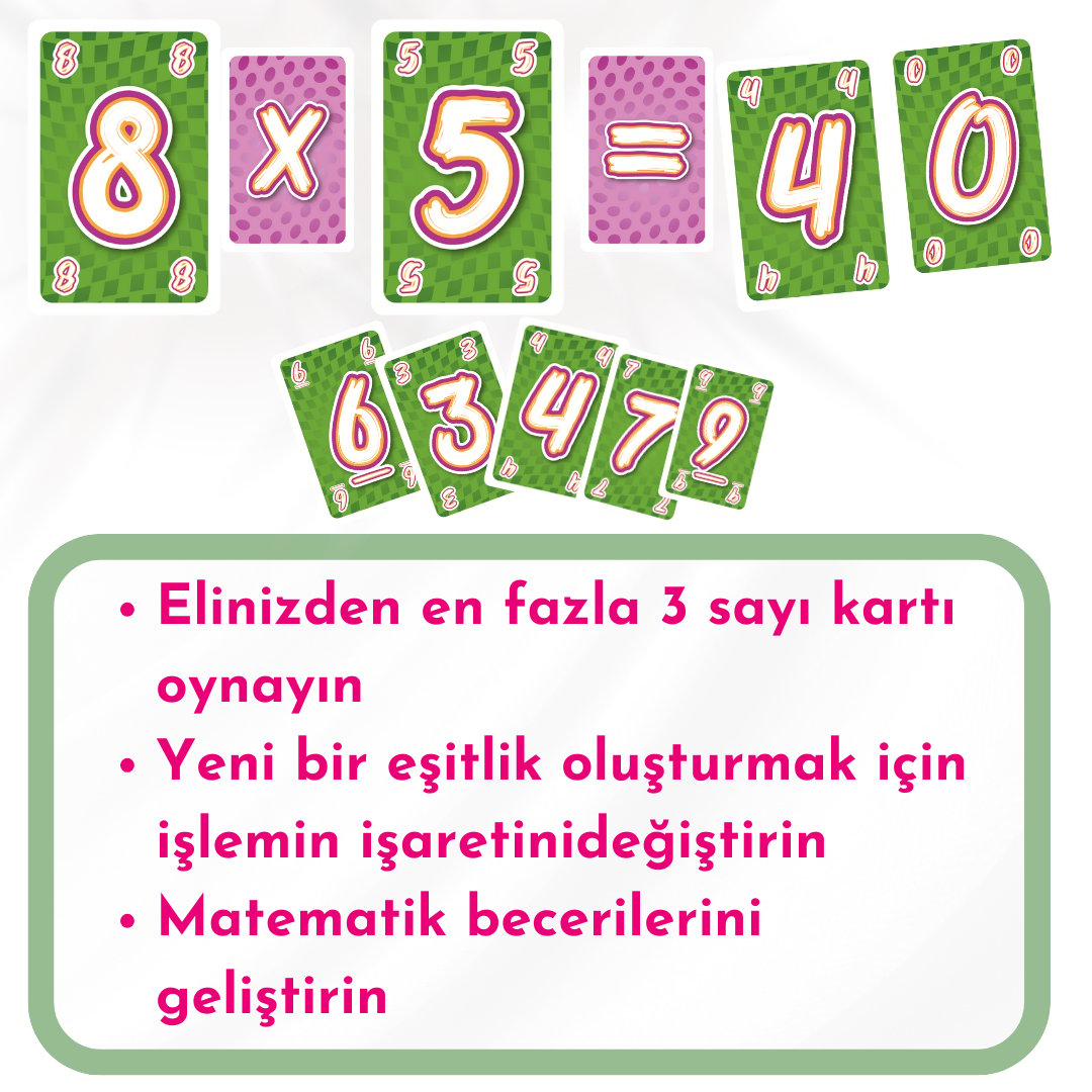 Matematik - Concentration Kutu Oyunları Paketi | 5+ Yaş