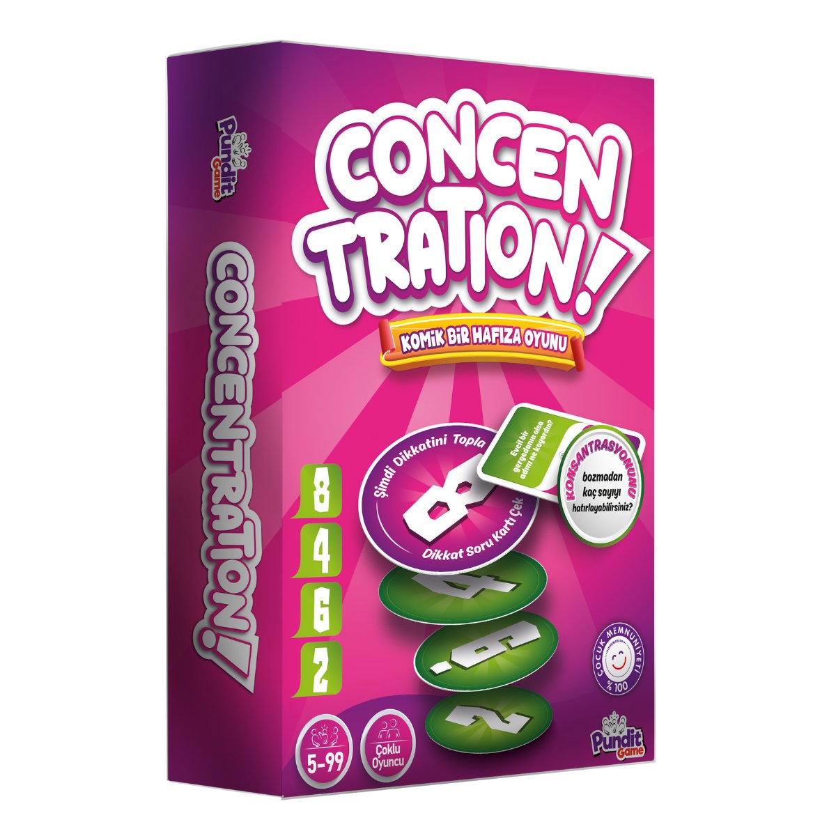 Pundit Game Concentration Kutu Oyunu  |  5-99 Yaş
