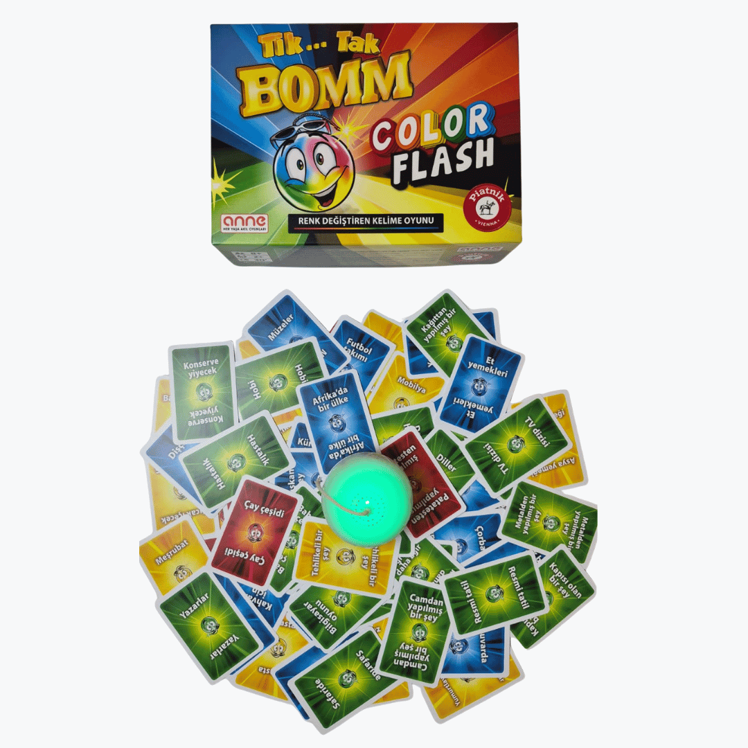 Tik..Tak BOMM Colorflash - Renk Değiştiren Kelime Oyunu