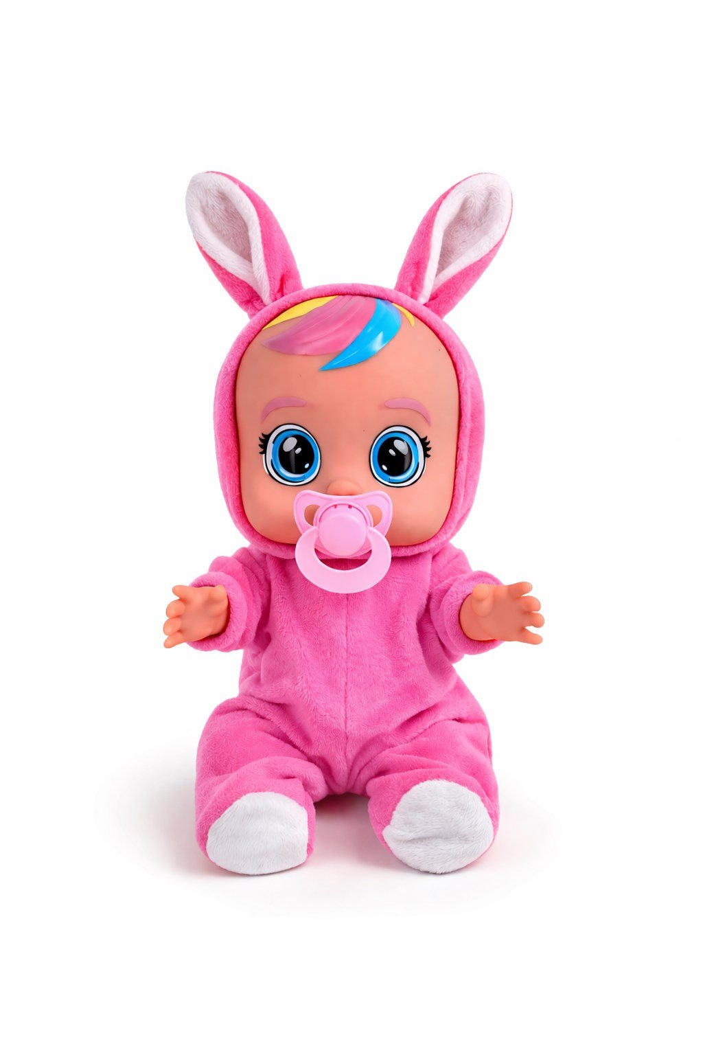Ağlayan ve Konuşan Et Bebek Açık Pembe