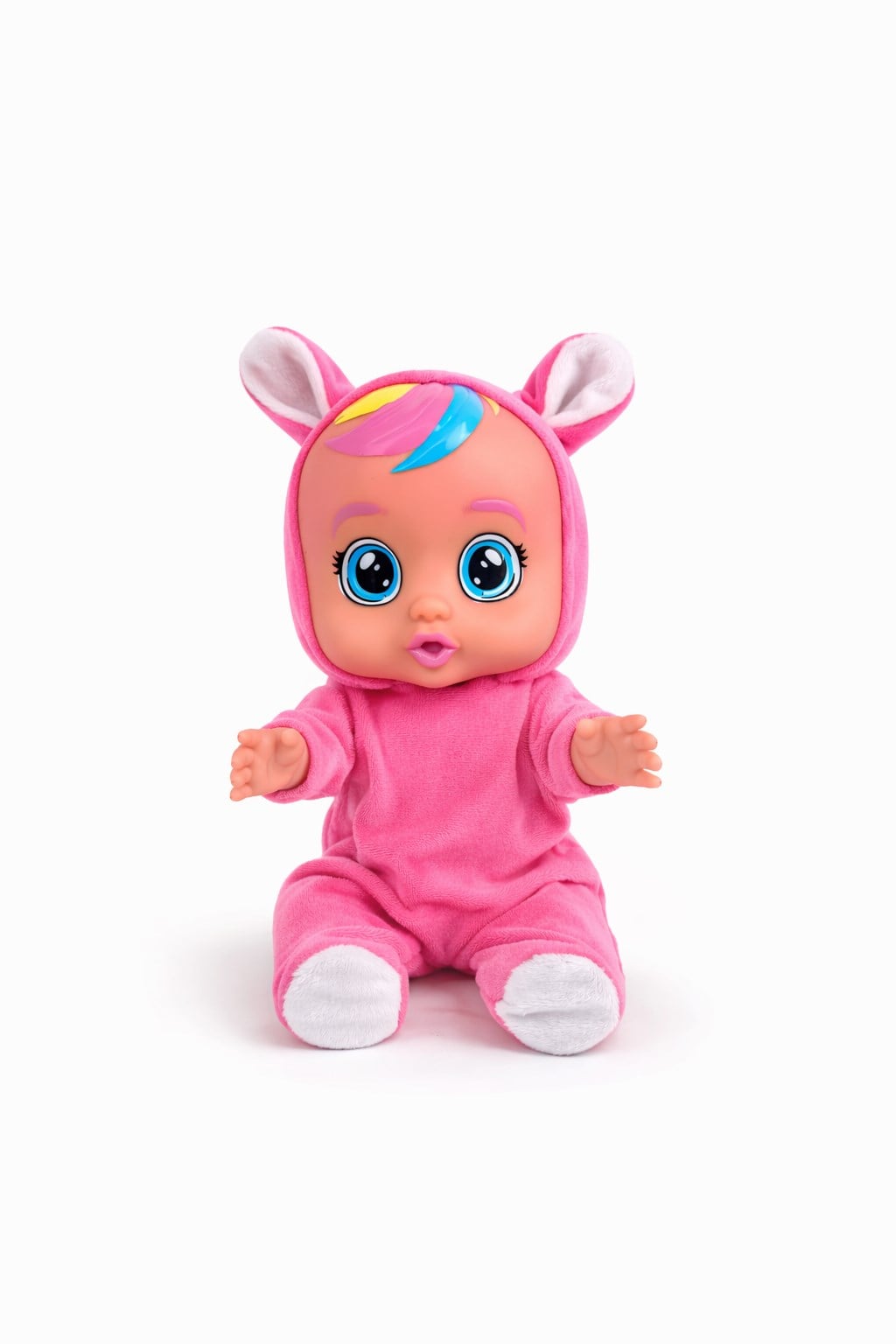 Ağlayan ve Konuşan Et Bebek Açık Pembe