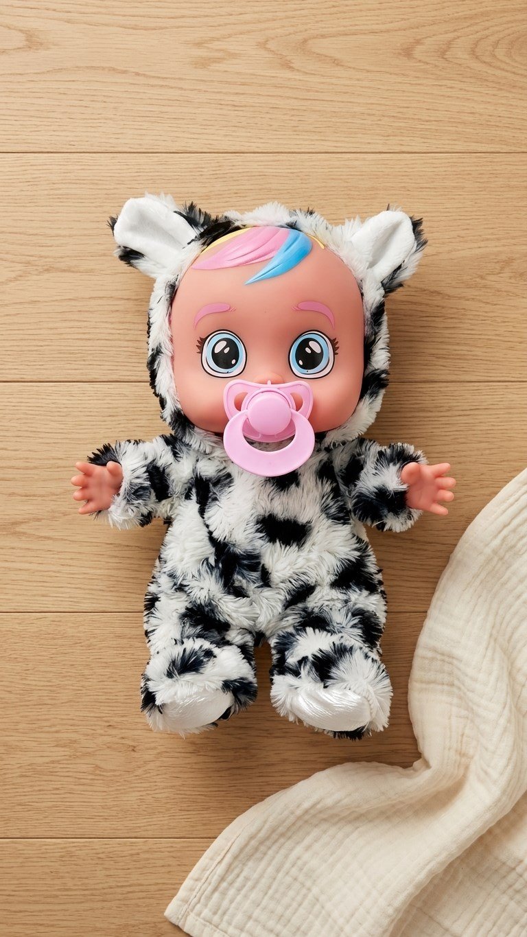 Ağlayan ve Konuşan Et Bebek Benekli