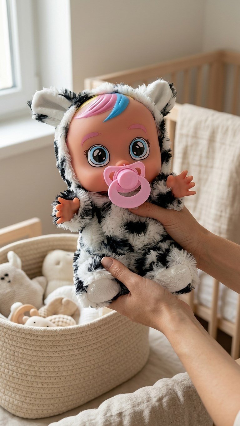 Ağlayan ve Konuşan Et Bebek Benekli