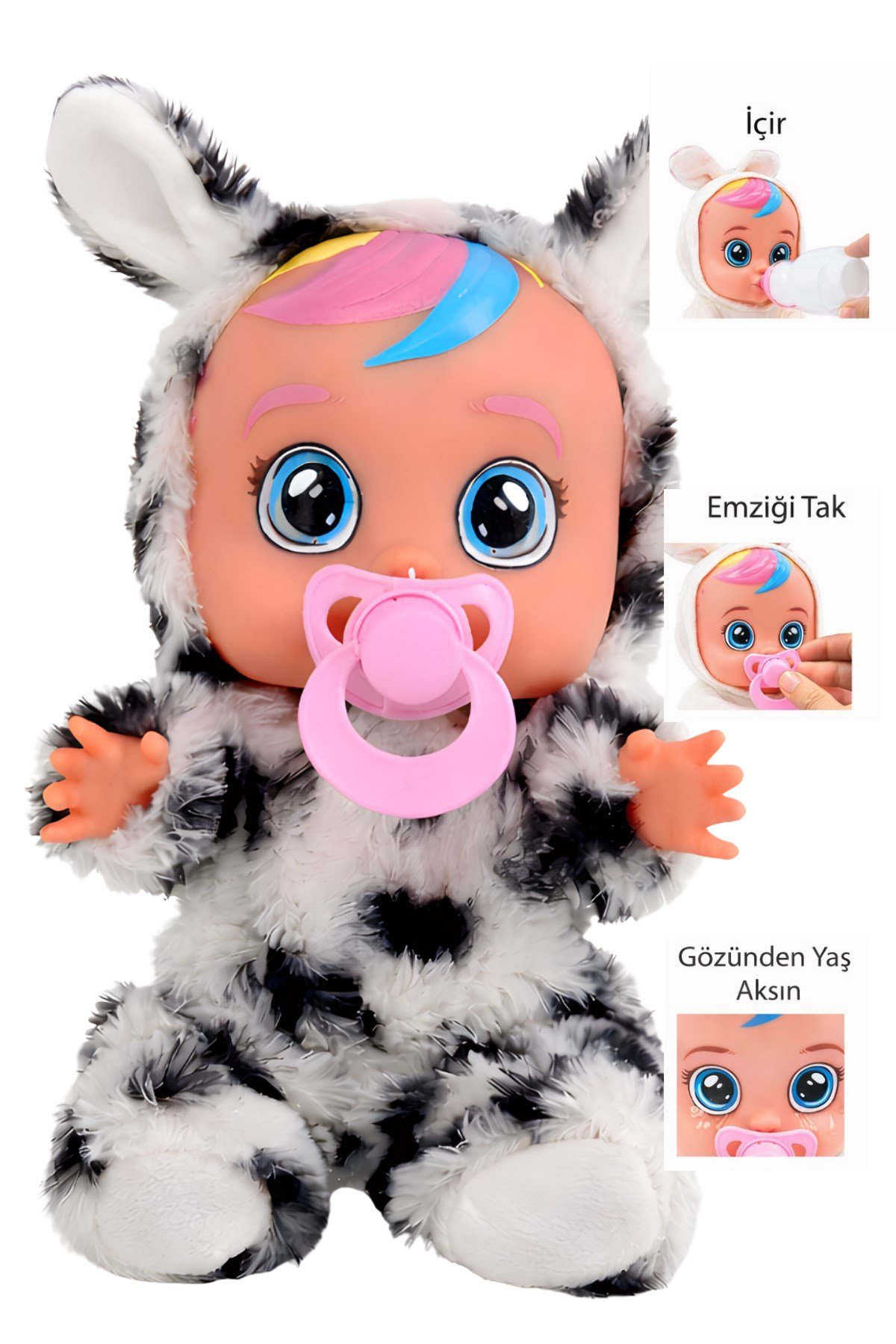Ağlayan ve Konuşan Et Bebek Benekli