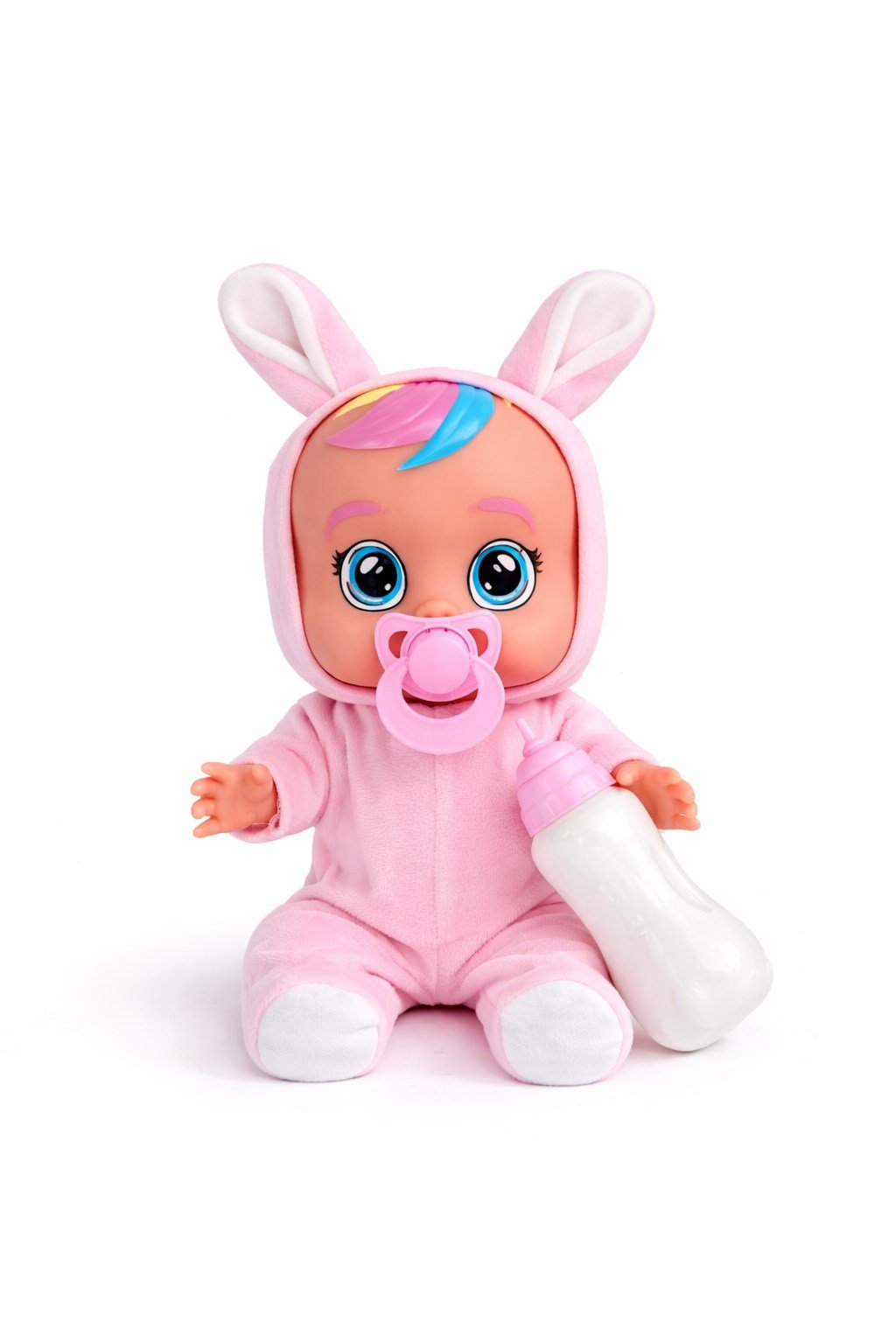 Ağlayan ve Konuşan Et Bebek Toz Pembe