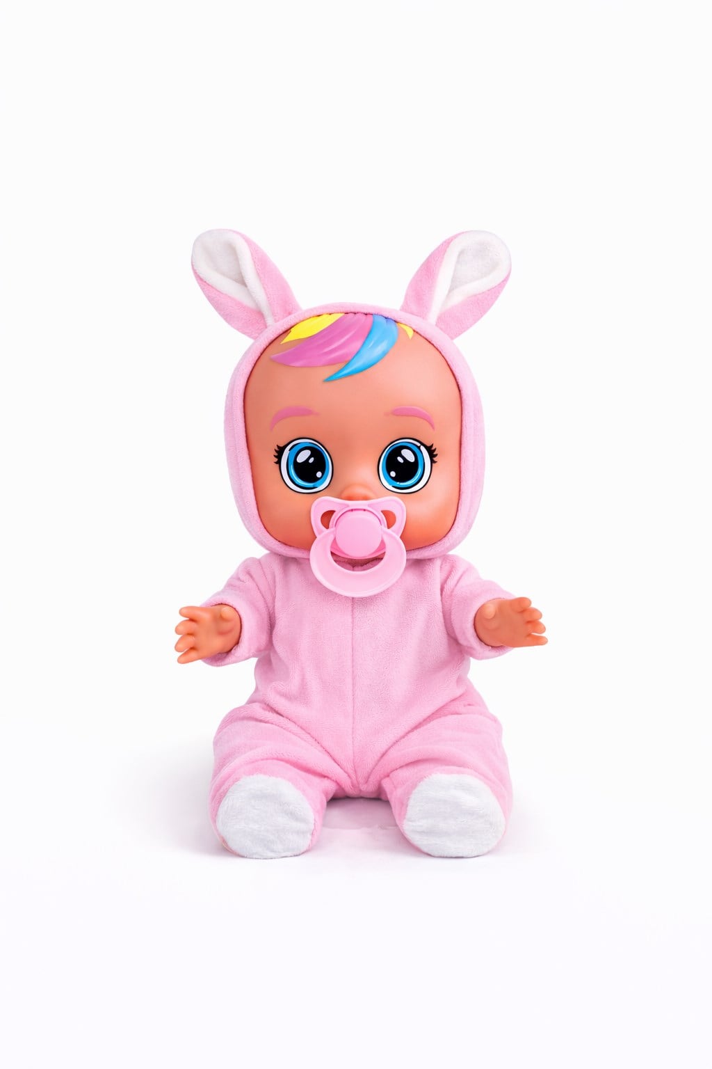 Ağlayan ve Konuşan Et Bebek Toz Pembe
