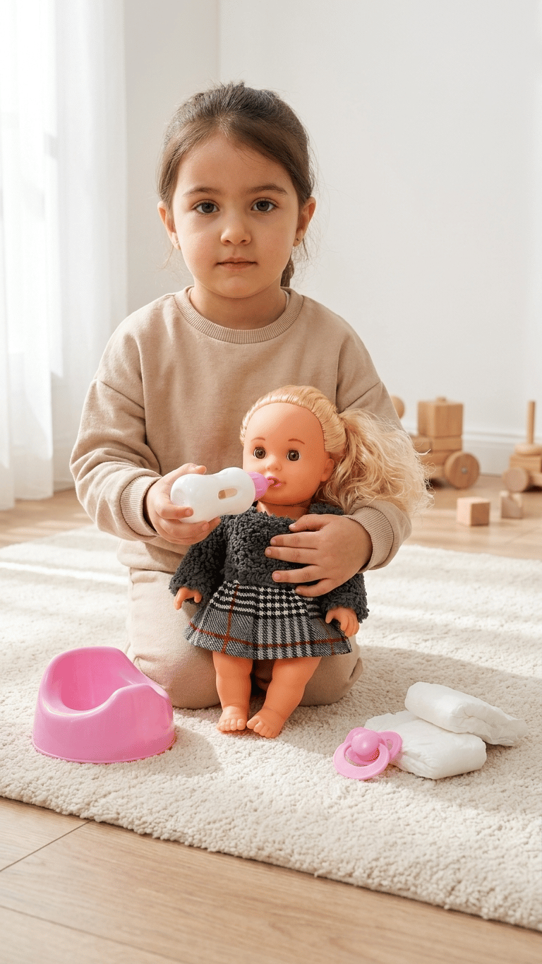Asel 35 cm Altını Islatan ve Konuşan Et Bebek