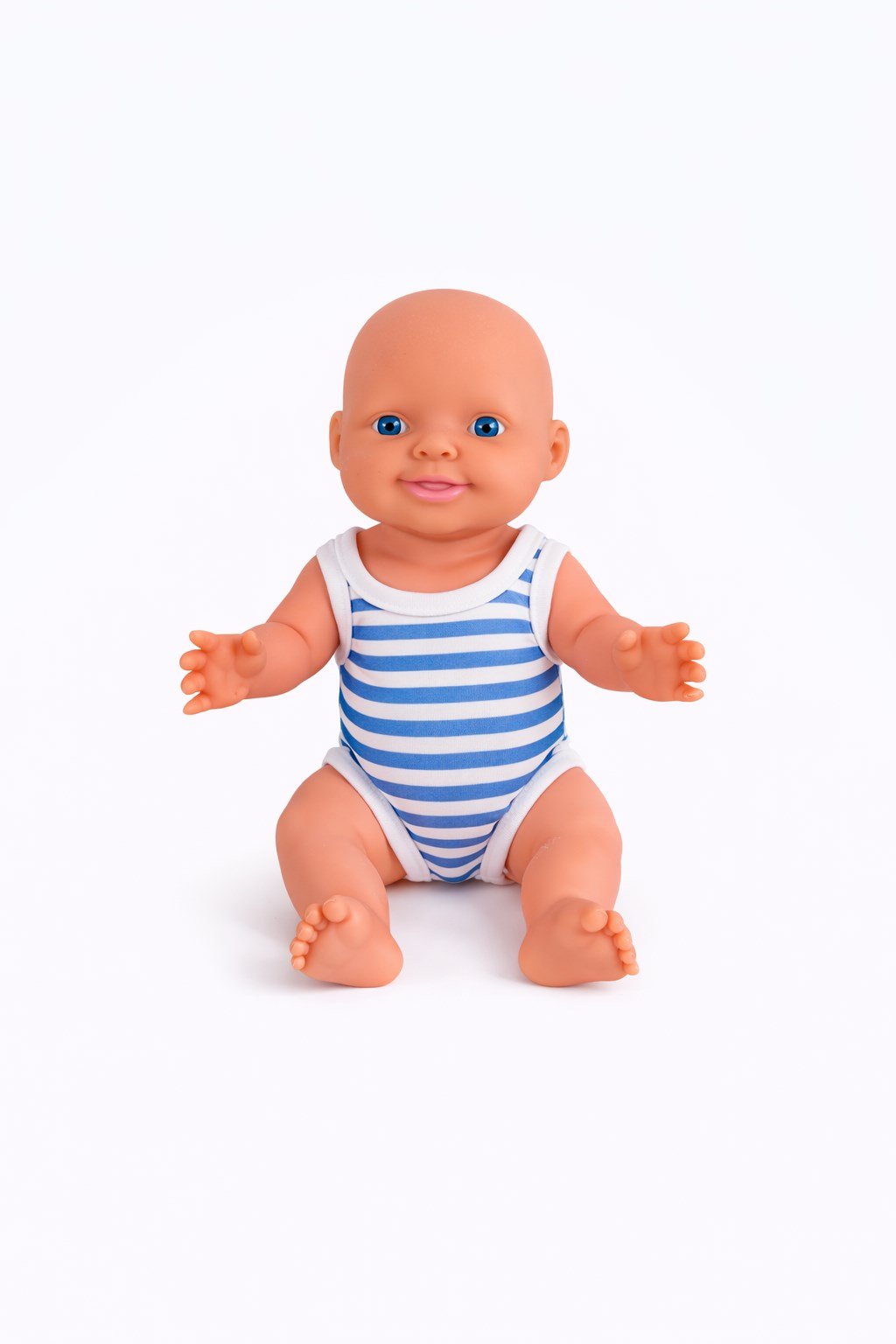 Bobi Sevimli Oyuncak Bebek Mavi