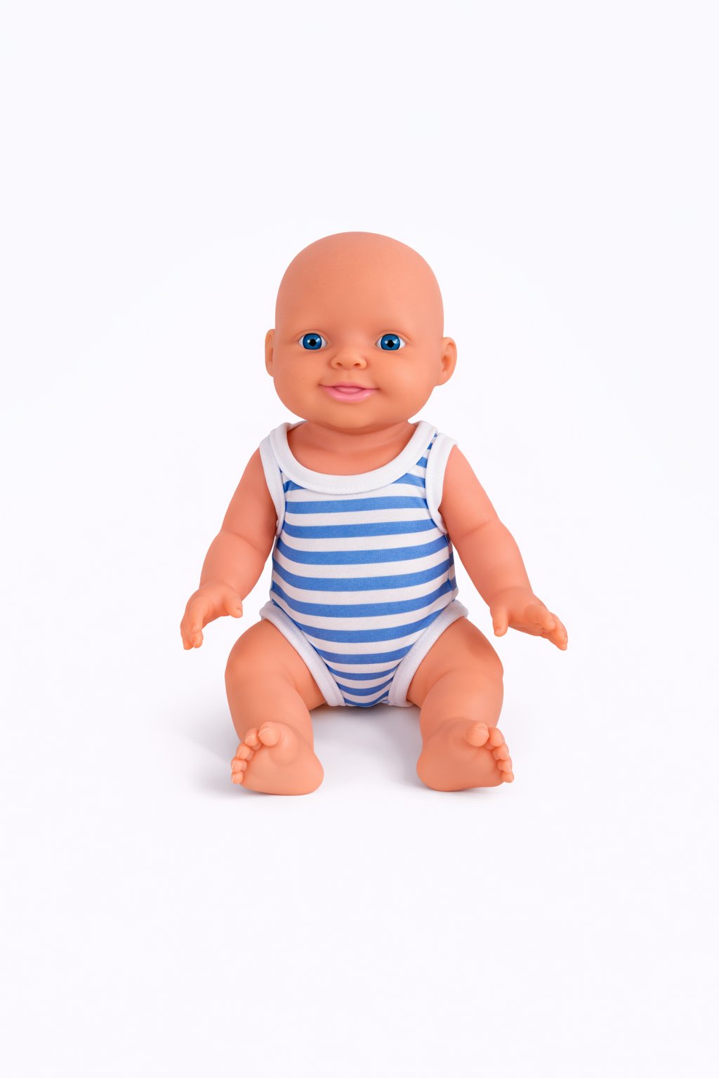 Bobi Sevimli Oyuncak Bebek Mavi