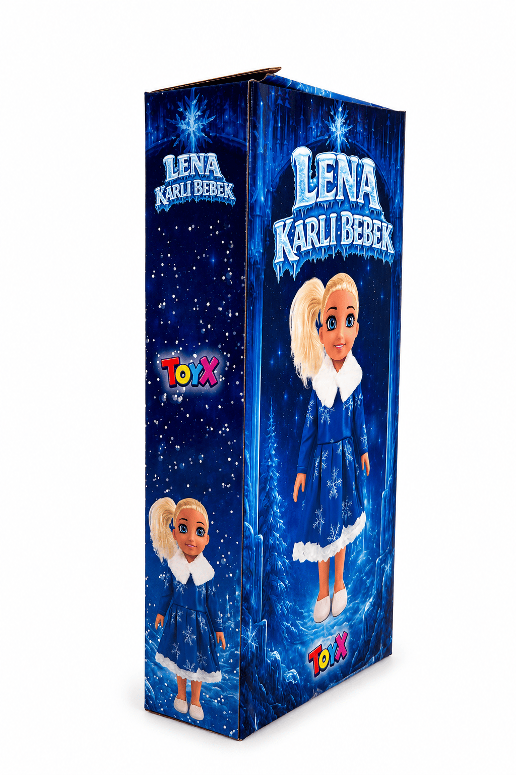 Lena Karlı Bebek 35 cm Sesli ve Şarkı Söyleyen Oyuncak Bebek