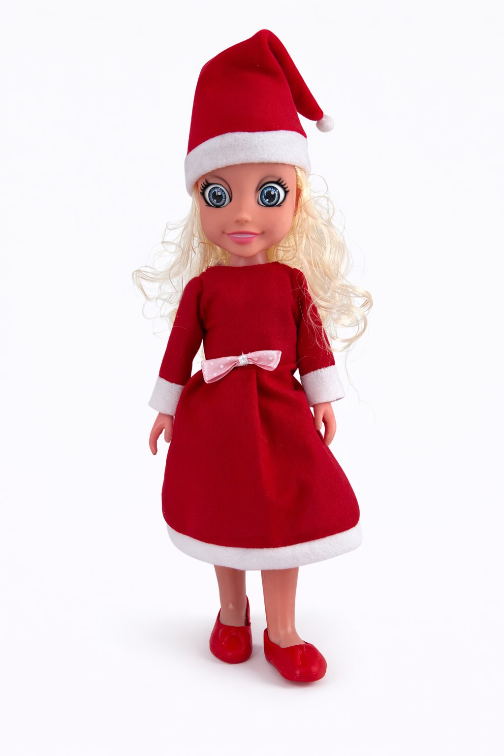 Oyuncak Et Bebek Noel Anne Figürlü 45 Cm
