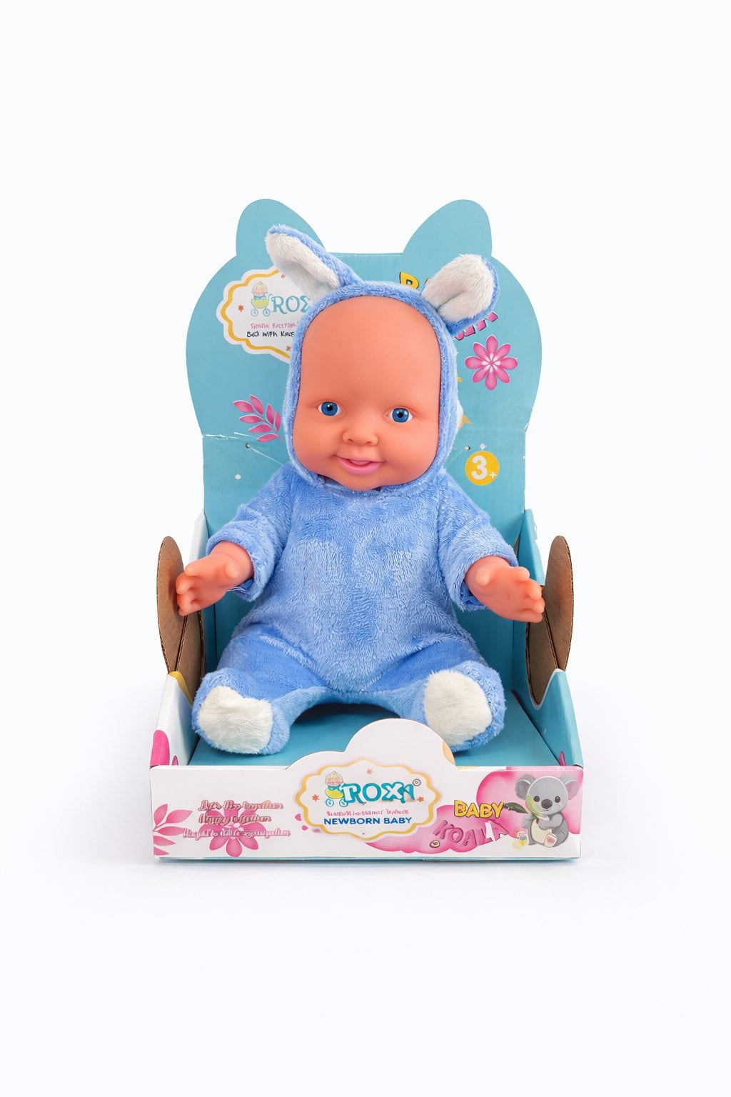 Toyx Sevimli Tavşan Kostümlü Oyuncak Bebek – Yumuşak Peluş Tasarım, 3+ Yaş