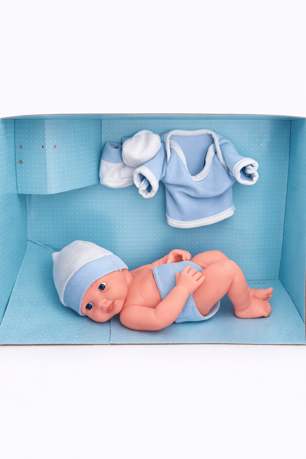 Toyx Yenidoğan Bebek Oyuncak Seti – Bezli, Giydirilebilir Bebek, Kıyafetli Oyuncak Bebek 3+ Yaş