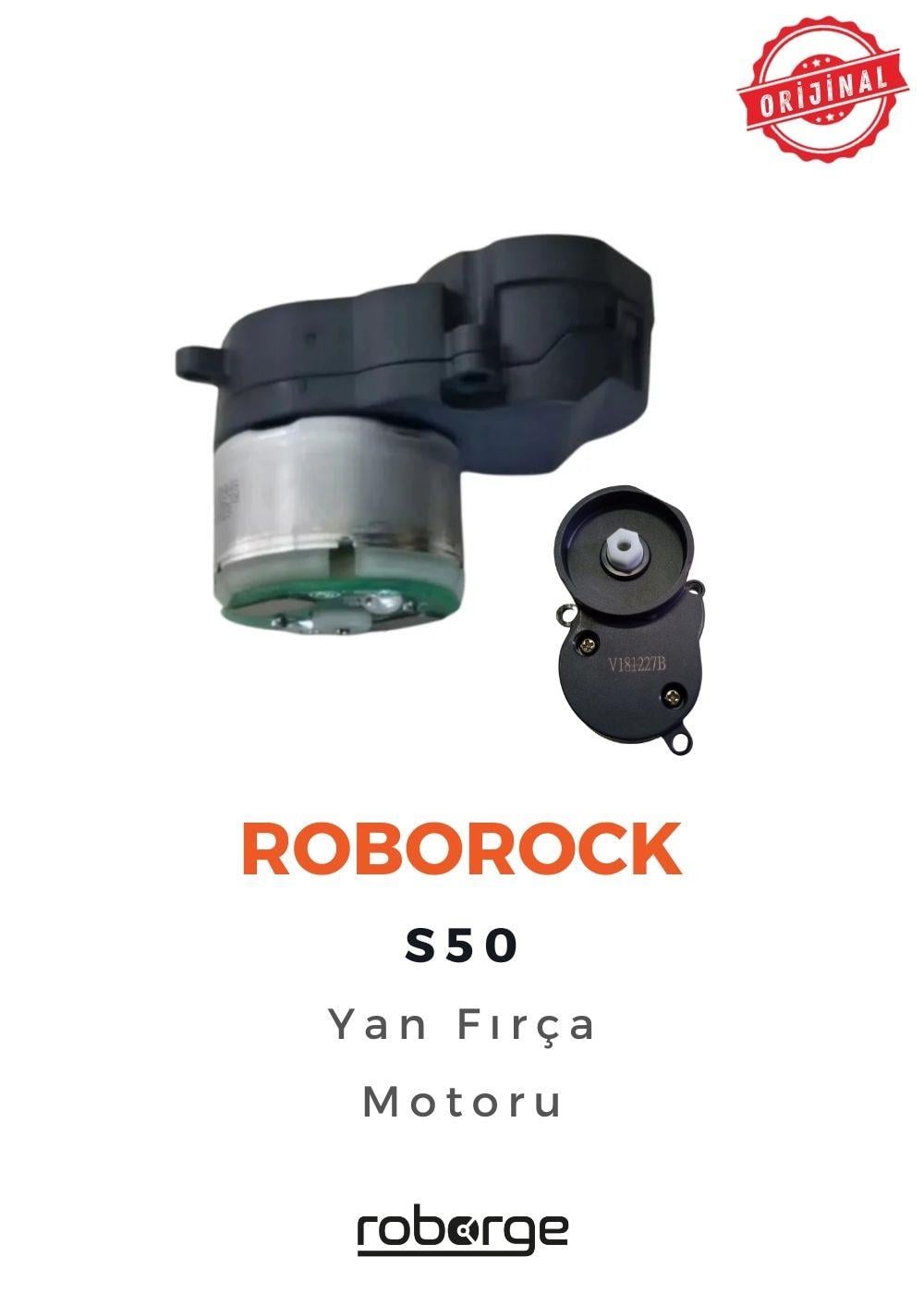 Roborock S50 Robot Süpürge Uyumlu Yan Fırça Motoru - Orijinal Ürün