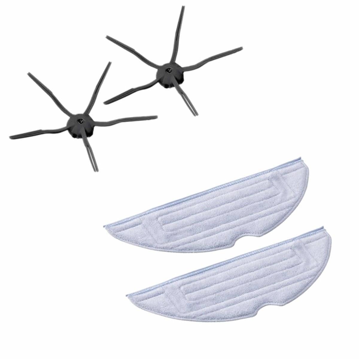 Roborock S7 MaxV Plus Robot Süpürge Uyumlu 4'lü-Yedek Parça Seti