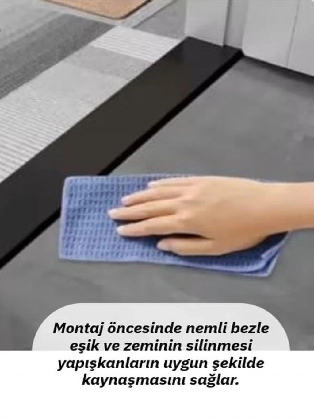 Robot Süpürge Kapı Eşik Rampası 1,6cm - Gri