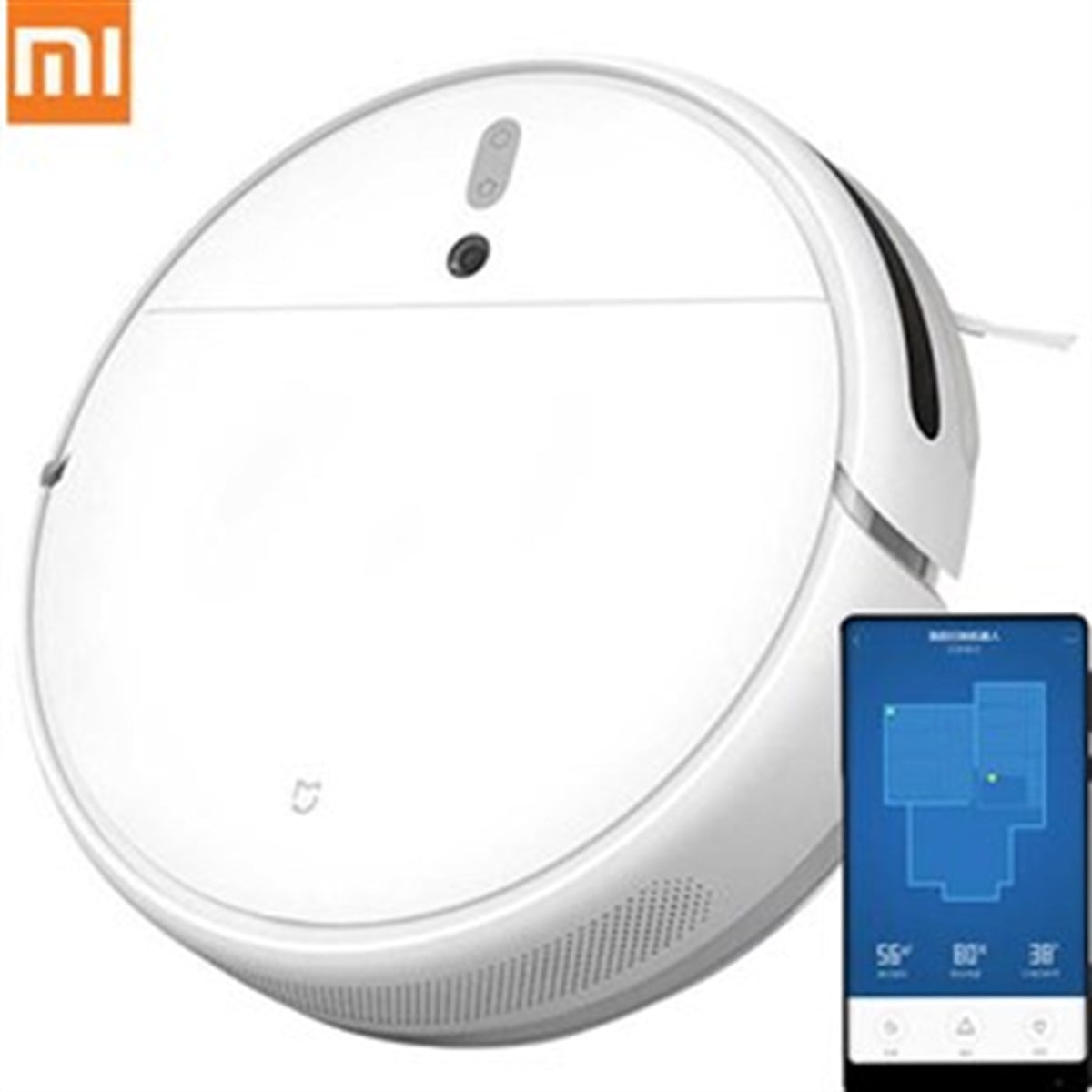 Xiaomi Mijia 1C 2 in 1 Vacuum Mop Akıllı Robot Süpürge ve Paspas Robot