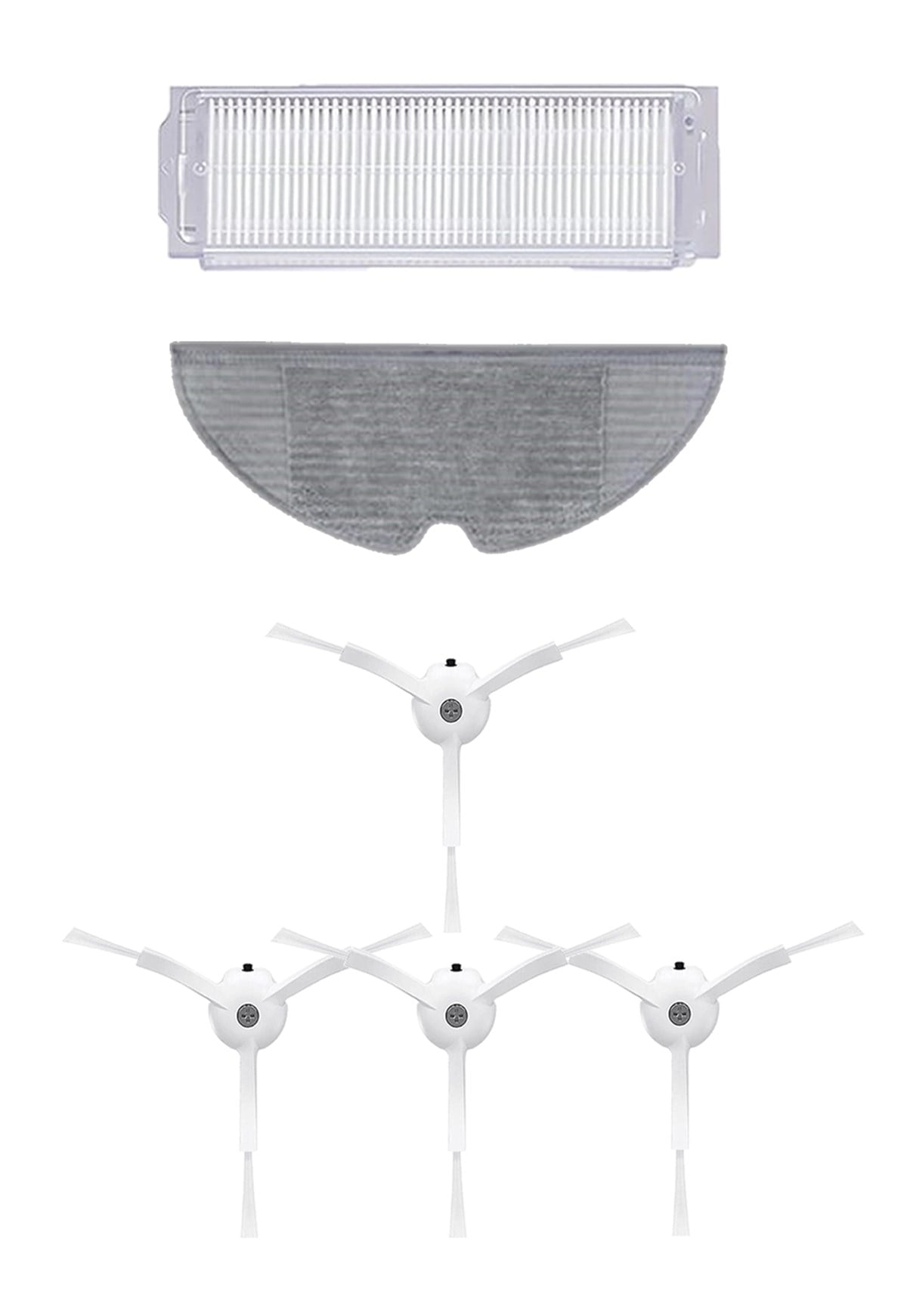 Xiaomi Vacuum Mop 2 Pro Süpürge Uyumlu 6'lı Yedek Parça Seti