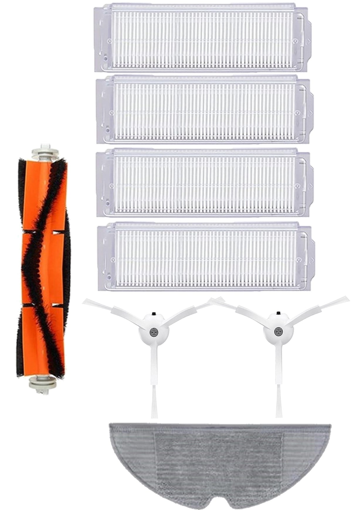 Xiaomi Vacuum Mop 2 Pro Süpürge Uyumlu 8'li Yedek Parça Seti