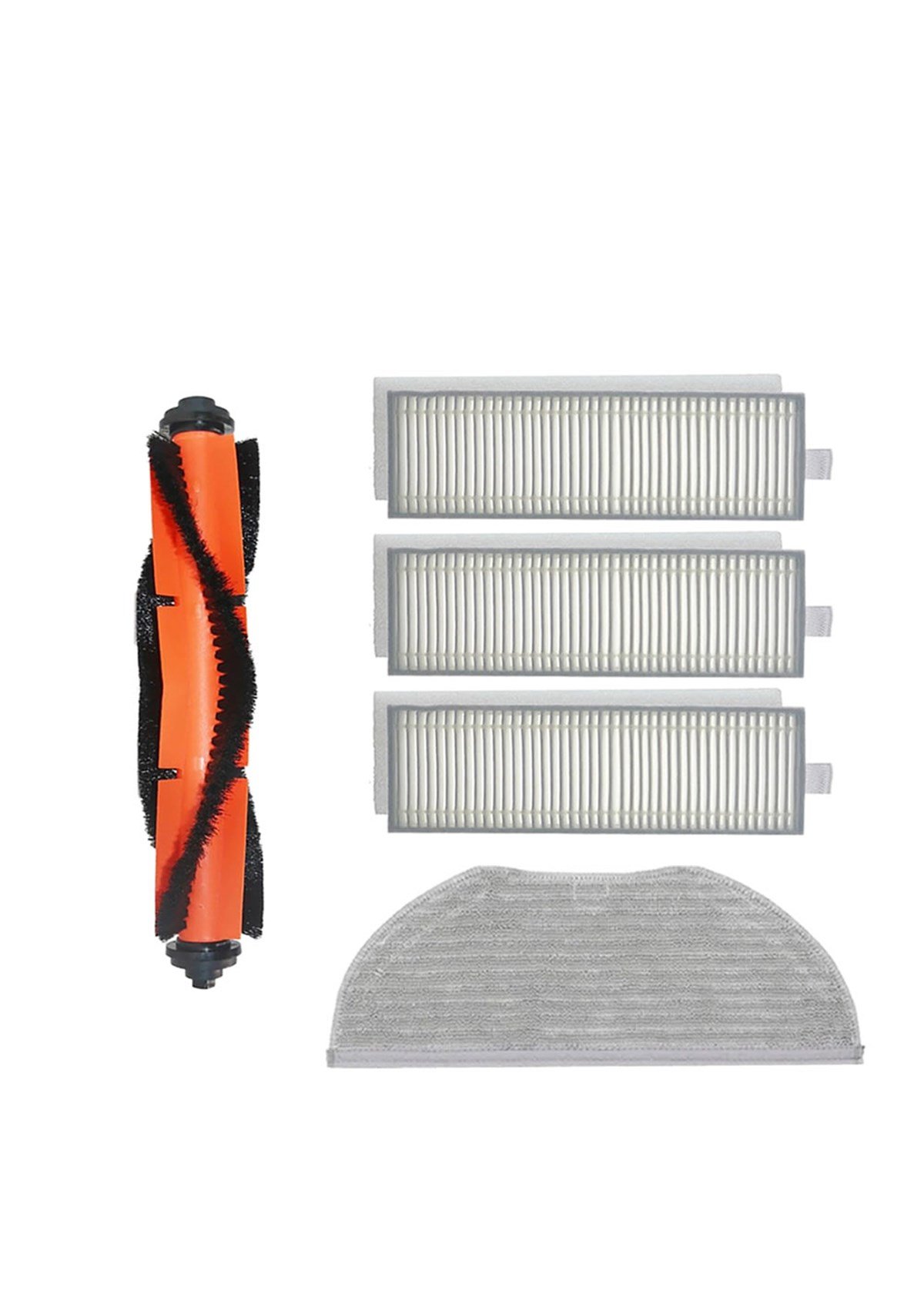 Xiaomi Vacuum Mop 2in1 Essential (MJSTG1) Robot Süpürge Uyumlu 5'li Yedek Parça Seti