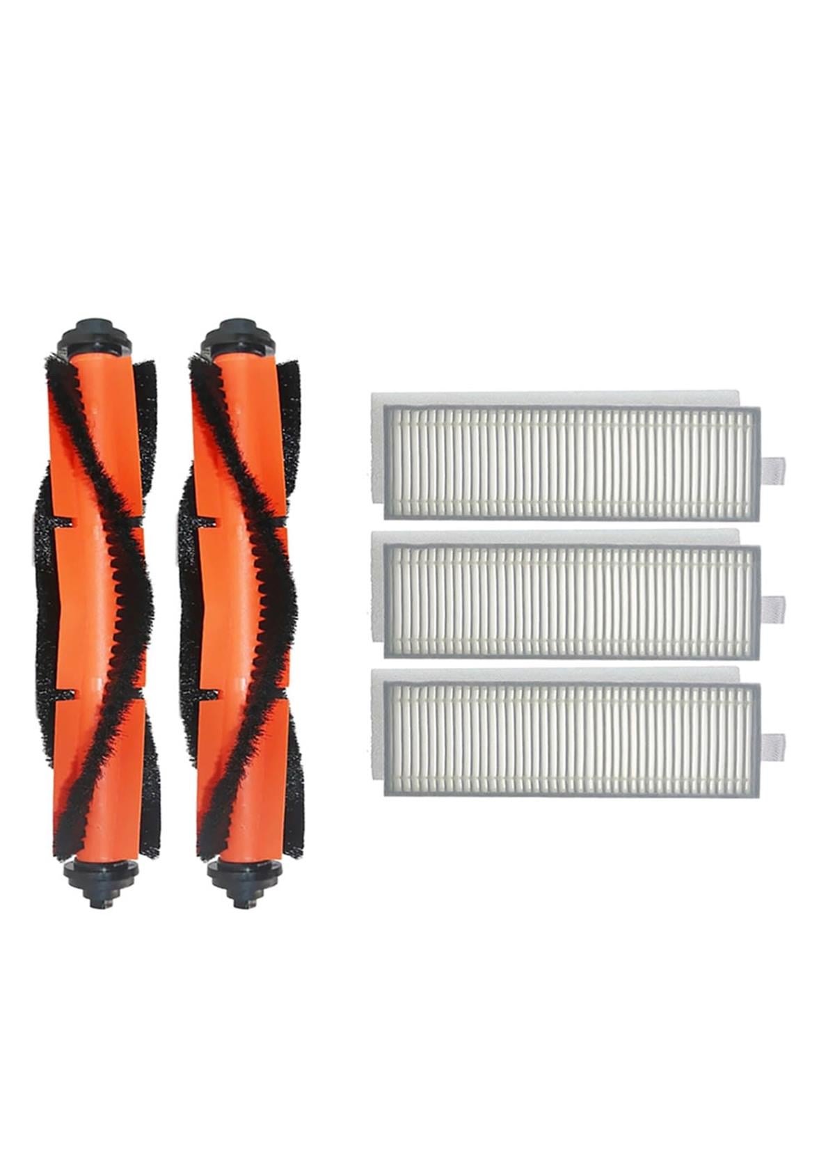 Xiaomi Vacuum Mop 2in1 Essential (MJSTG1) Robot Süpürge Uyumlu 5'li Yedek Parça Seti