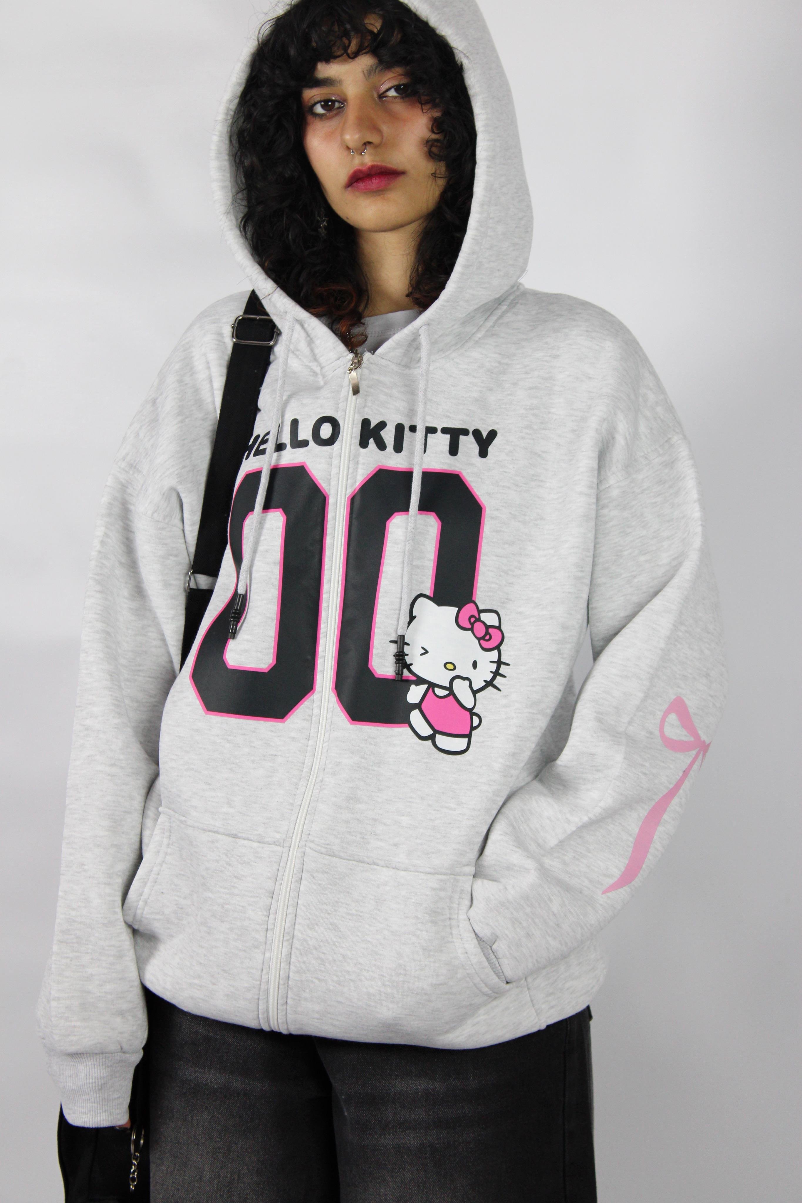 00 Kıtty 3 iplik Oversize Hırka
