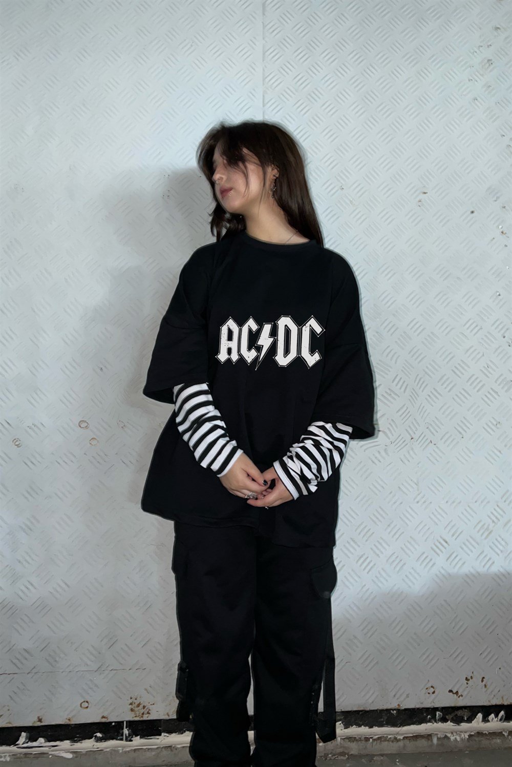 Ac  / Dc Oversize Sweatshirt