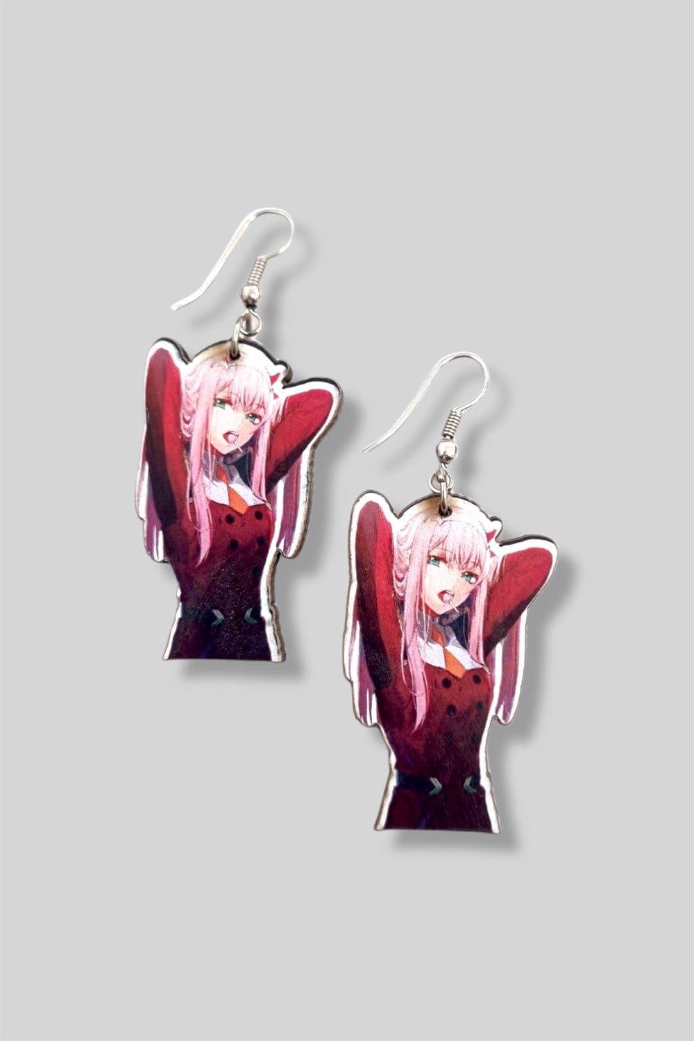 Anime Darling In The Franxx Zero Two Şekil Küpe