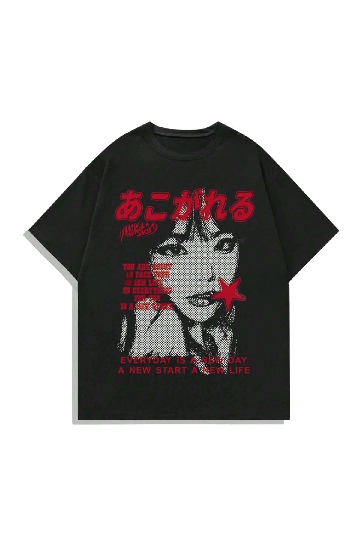 Anime Star Oversize T-shirt