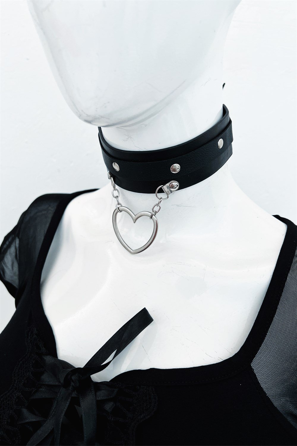 Big Heart Spiral Choker