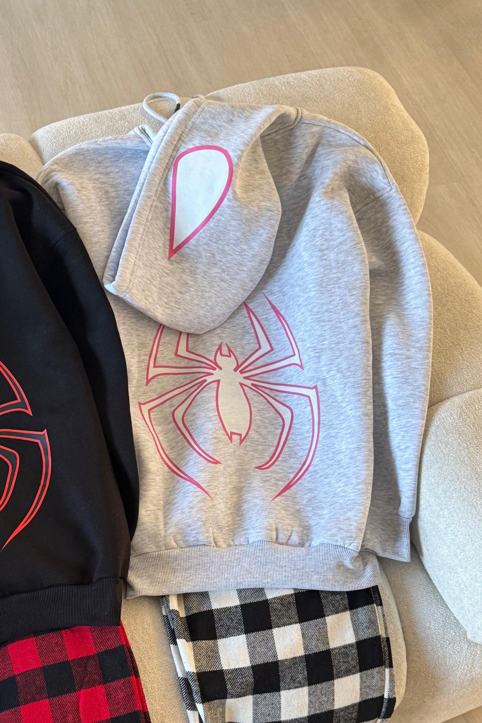 Big Spider 3 iplik Oversize Hırka