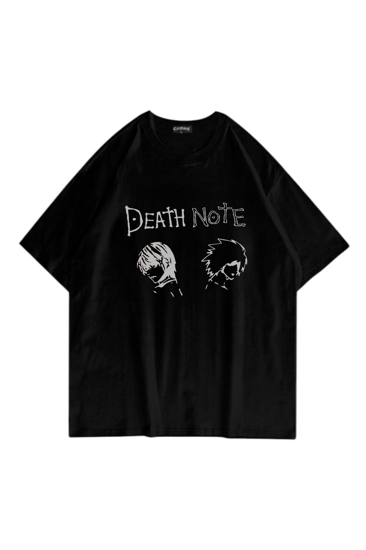 Black Death Note Oversize T-shirt