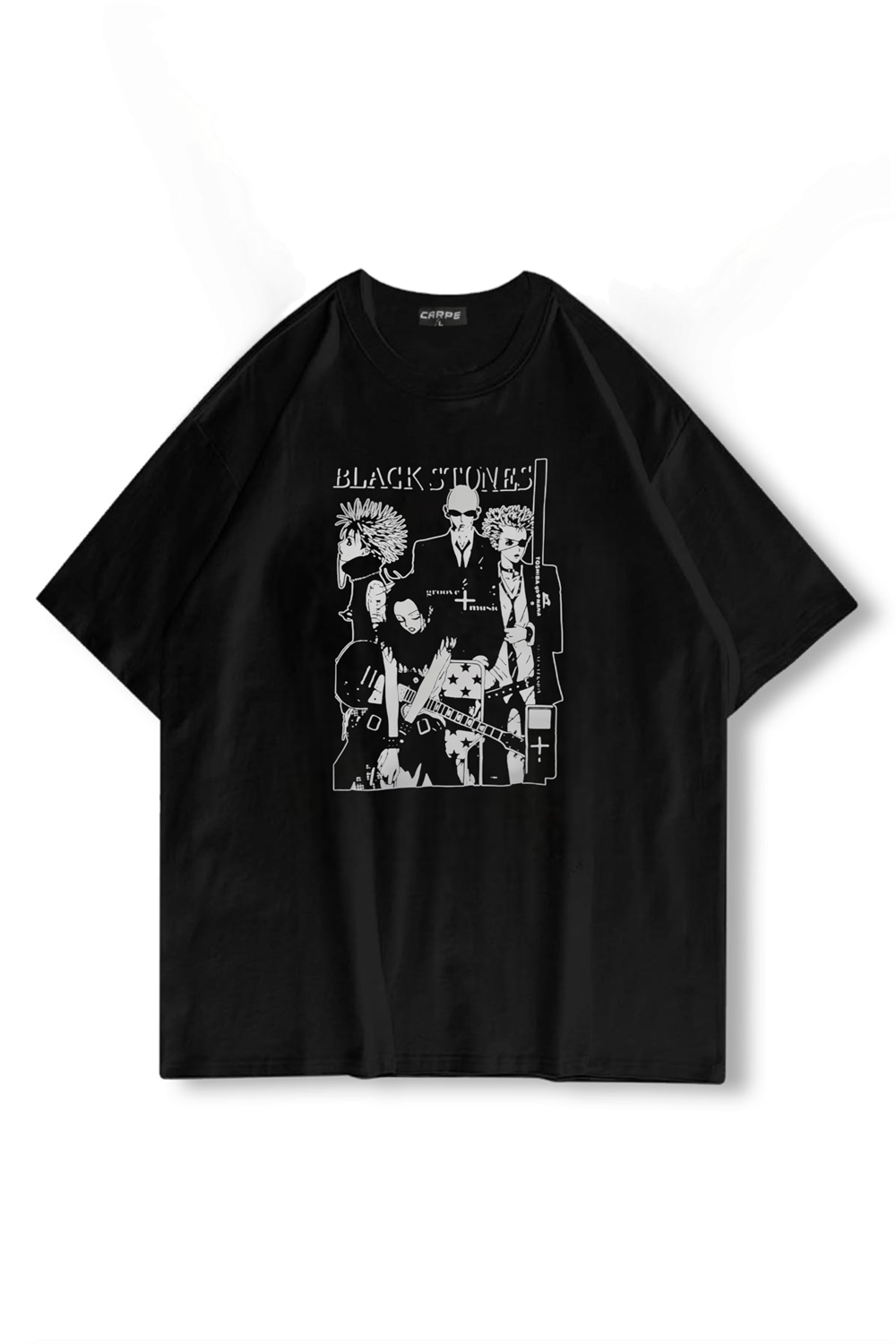 Black Stones Oversize T-shirt