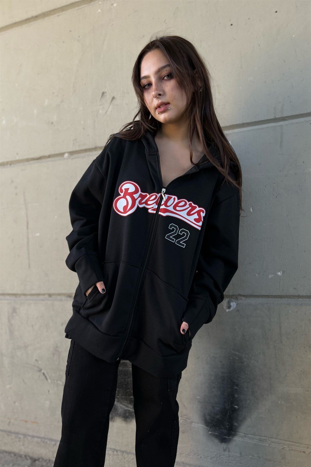 Brewers Oversize Hırka