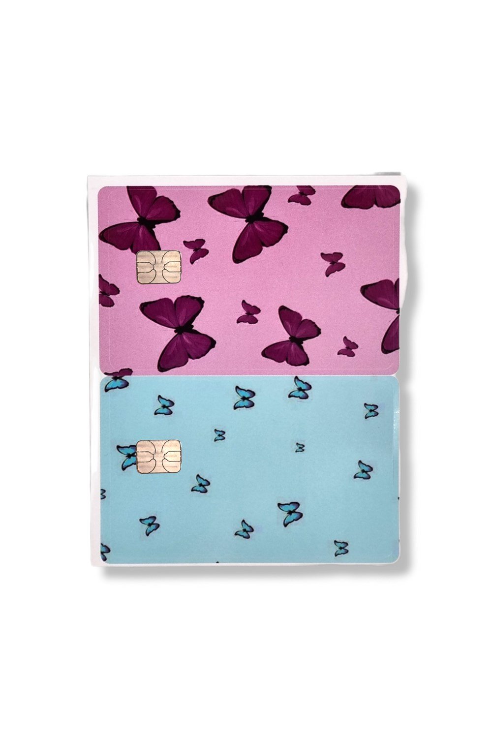 Butterfly 2li Kart Kaplama Sticker