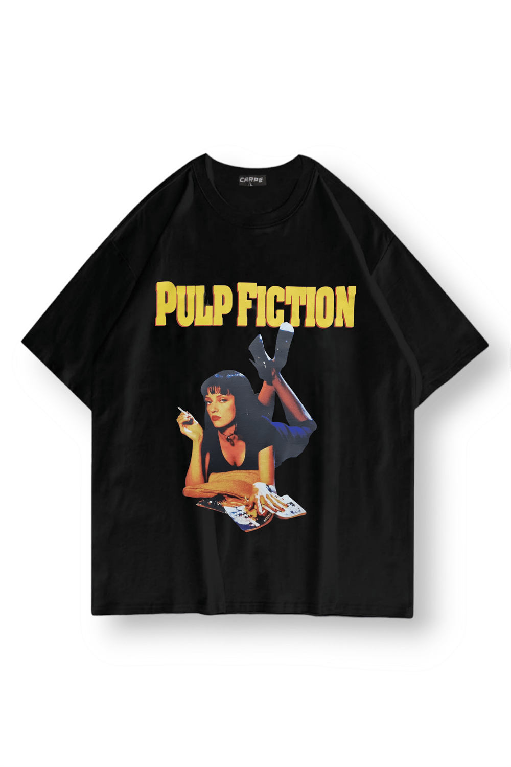 Colourful Pulp Fıctıon Oversize T-shirt
