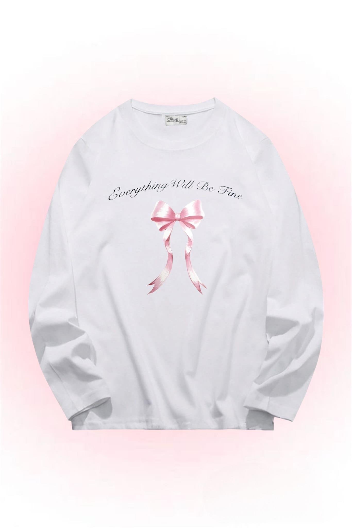 Cute Ribbon Sweatshirt