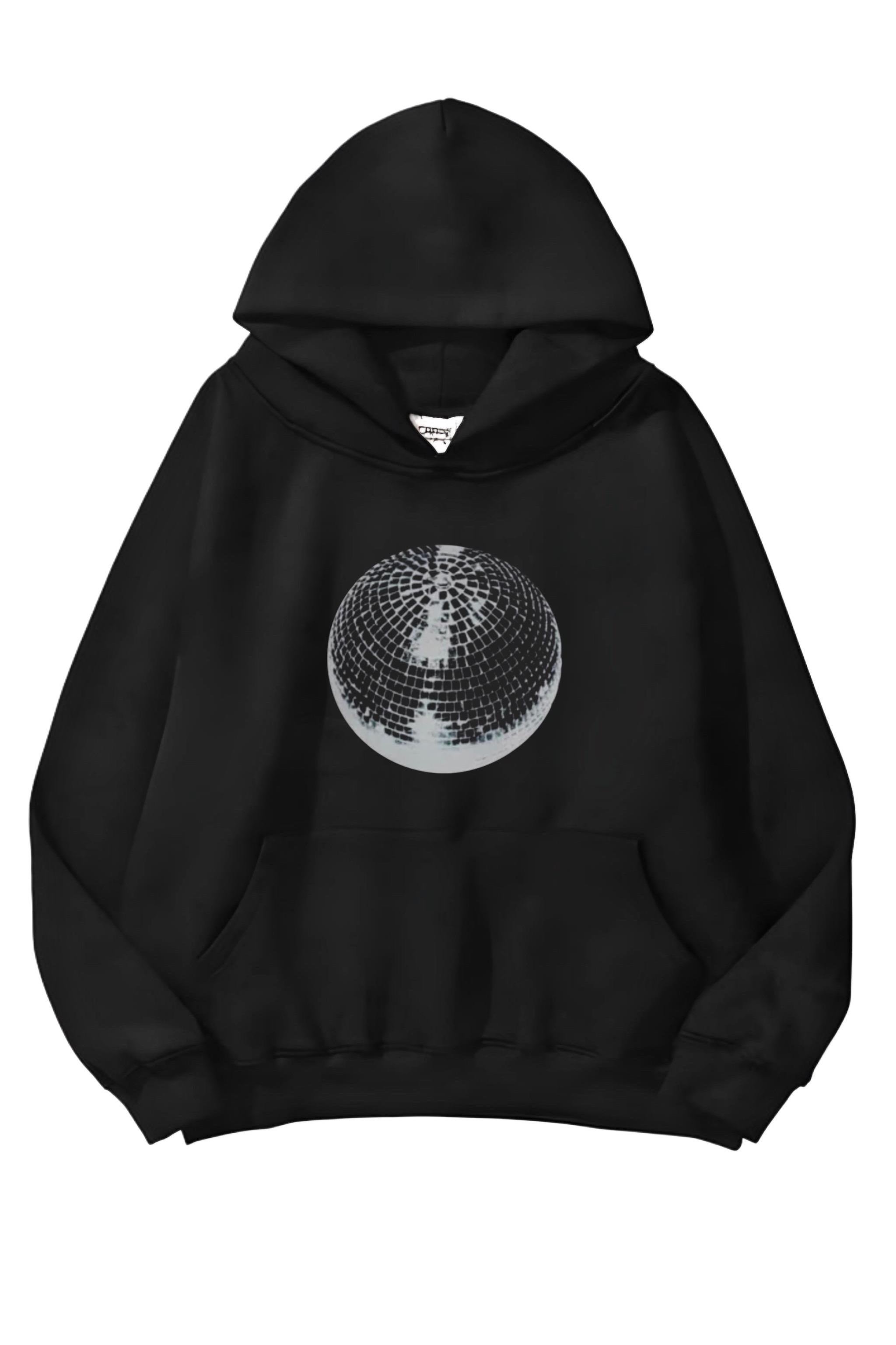 Disco Ball Oversive Sweatshirt