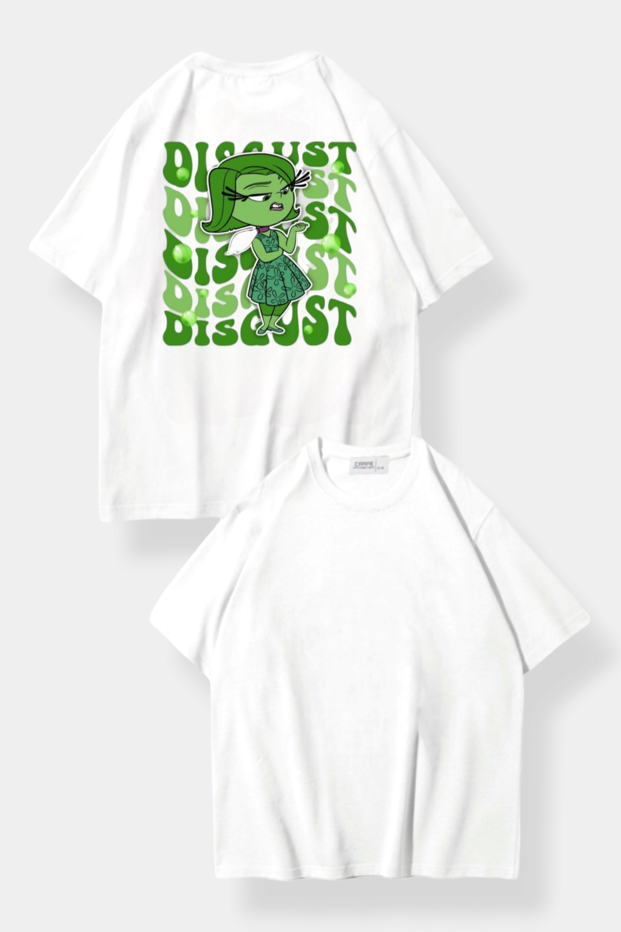 Dısgust Green Oversize T-shirt